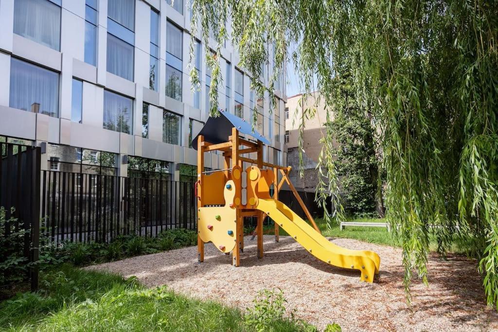 Luxury Apartment In Gedimino Av. Vilna Exterior foto