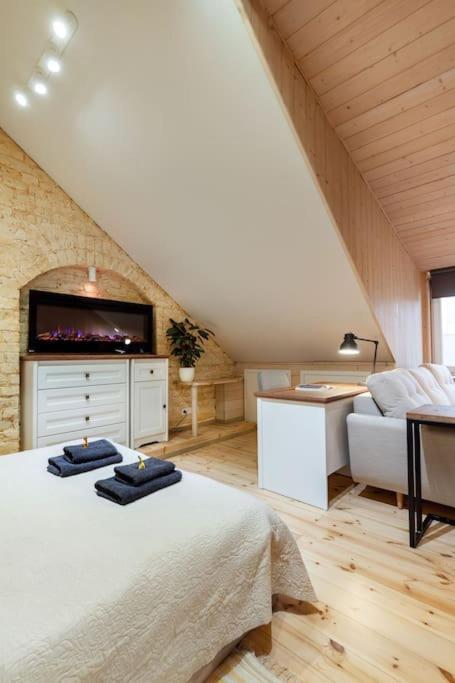 Luxury Apartment In Gedimino Av. Vilna Exterior foto