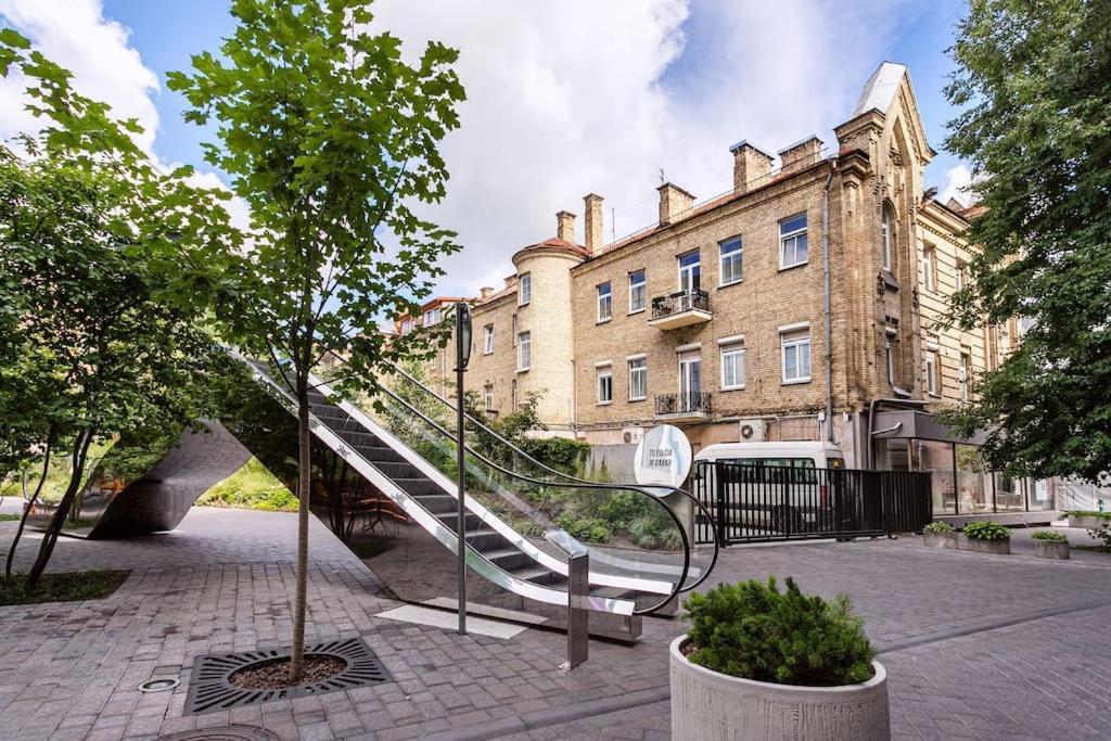 Luxury Apartment In Gedimino Av. Vilna Exterior foto